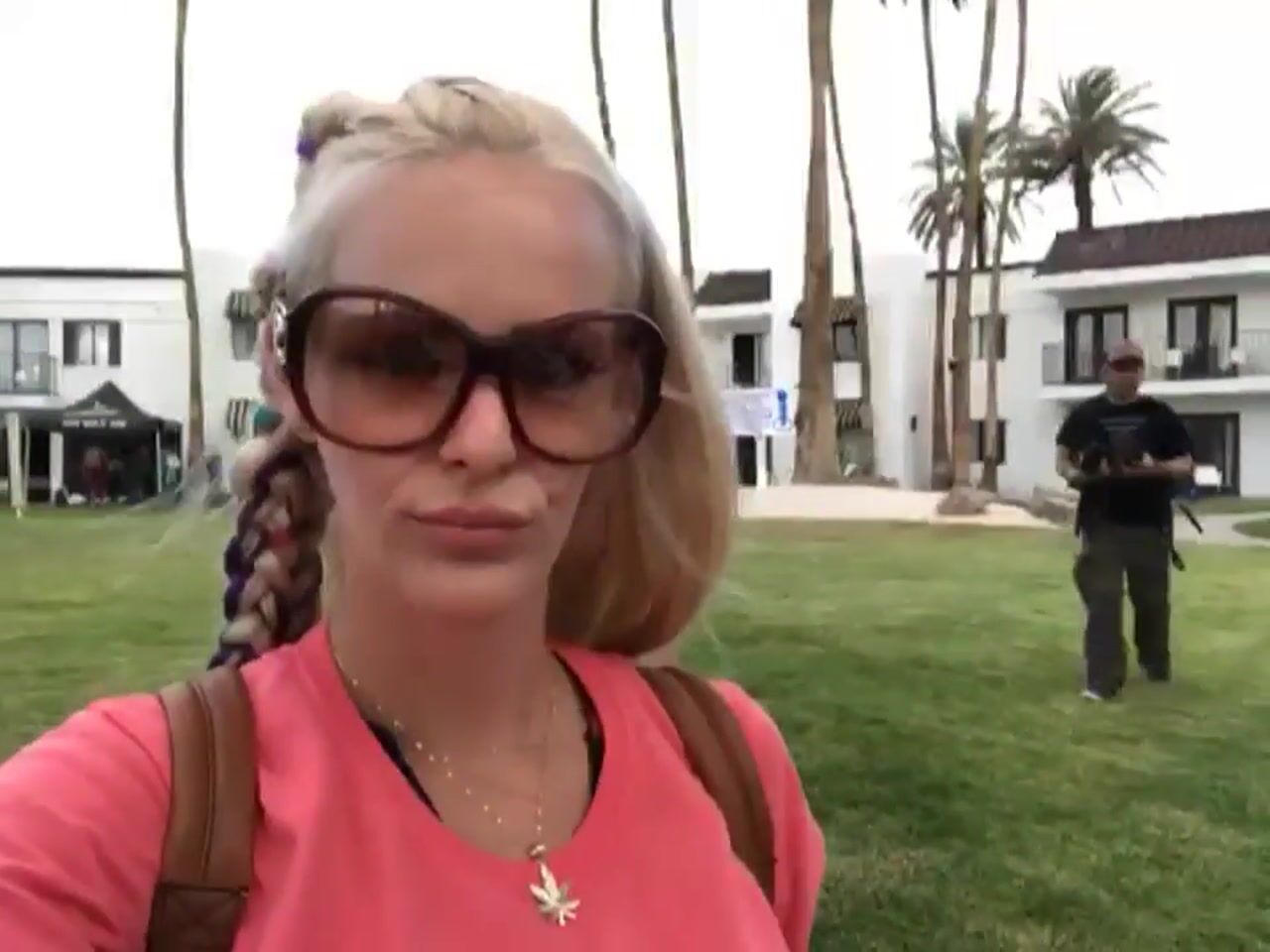 Happy 420: Ms WeedTV Ali Morris arrives...