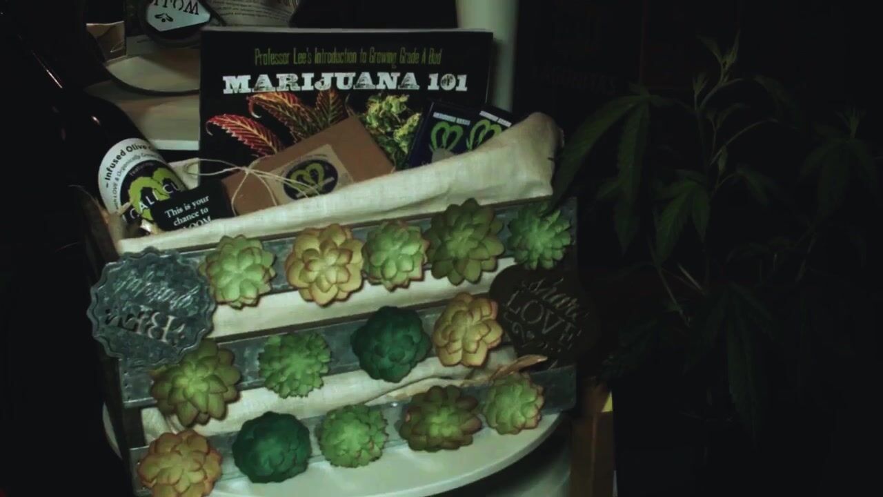 Jan Fauni of Hermosa Seeds with Ellisha at SSBIG in DTLA