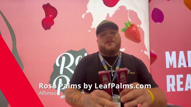 Rose Palms: Rose Petal Tubes and Cones, by Leaf Palm