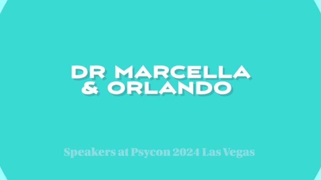 Dr. Marcella Uliana and Orlando Zuniga: Psycon Speakers