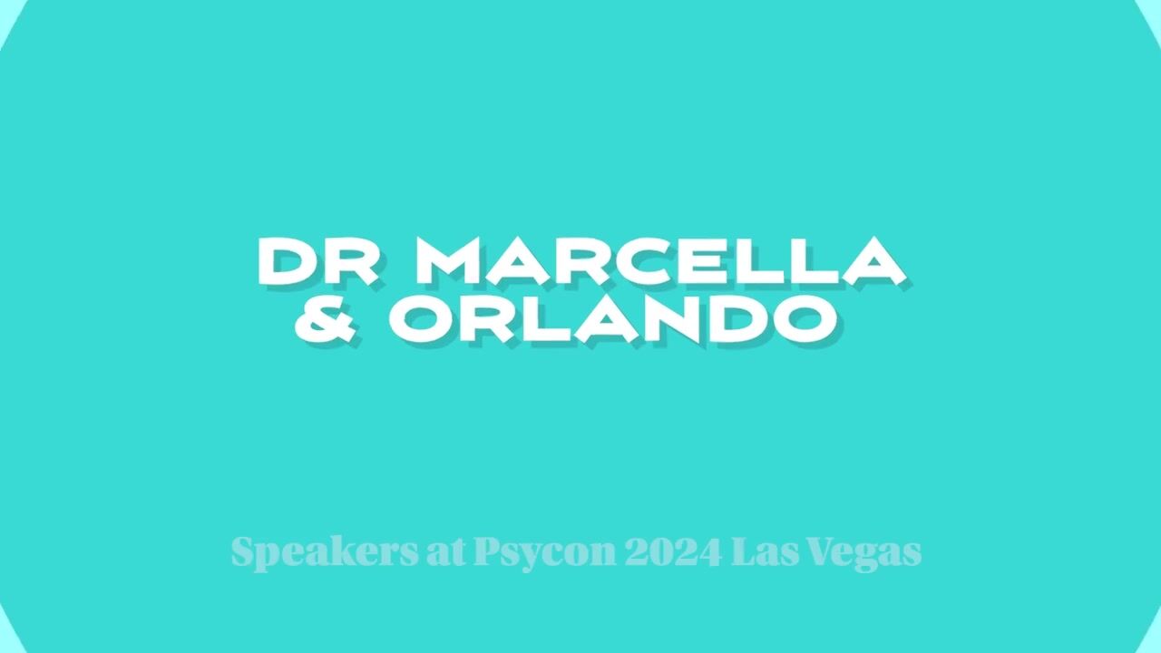 Dr. Marcella Uliana and Orlando Zuniga: Psycon Speakers