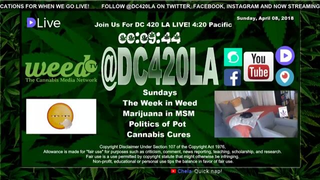 [37] @DC420LA The Week in Weed Blunt Commentary on Cannabis & Marijuana Media, Pot Politics