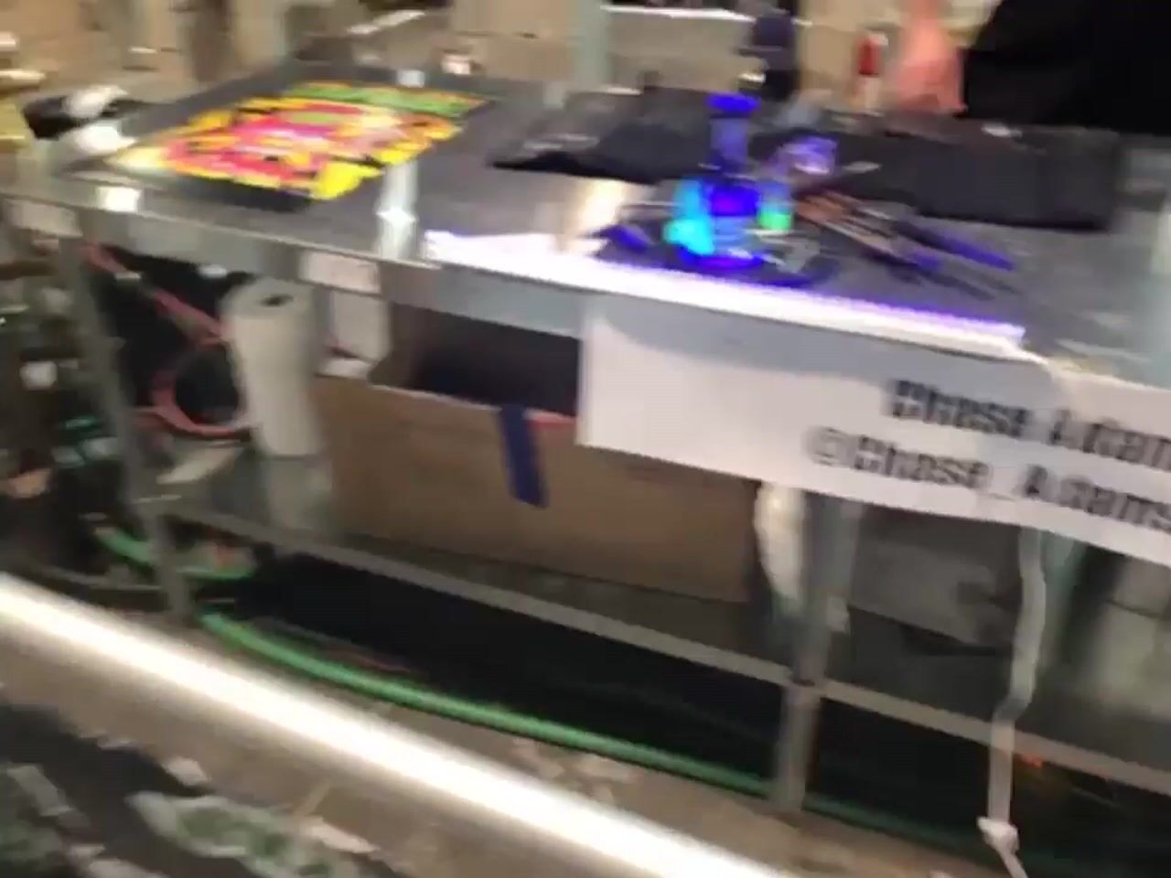 Glassblowing Contest with Ms WeedTV at the Champs Trade Show 2018