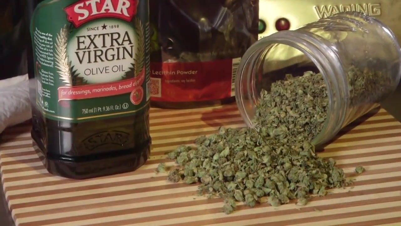 How To Make Cannabis Infused Olive Oil (Marijuana Cooking Oil)