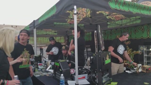 WeedTV Now interview with Sasquash Rosin Press at So Cal Cannabis Cup