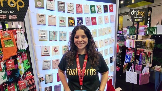 Kushcards artist presents her cannabis themed cards