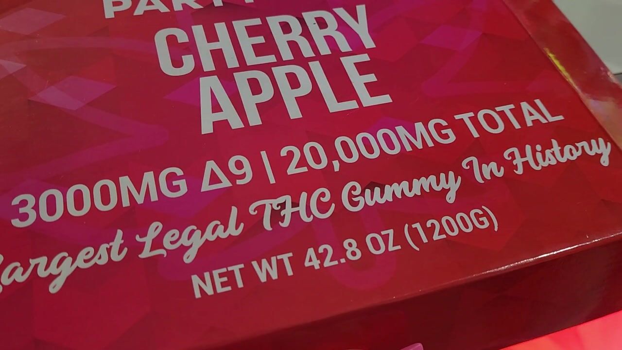 The largest gummy you'll ever see in your life!