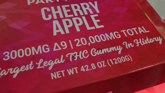 The largest gummy you'll ever see in your life!