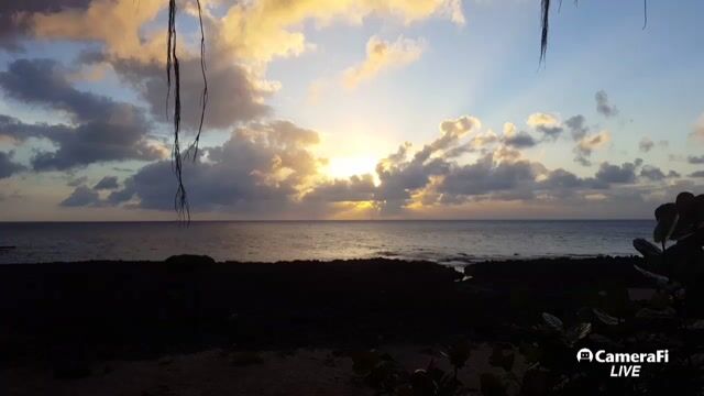 Dave and Chela in Hawaii bring you another sunset!