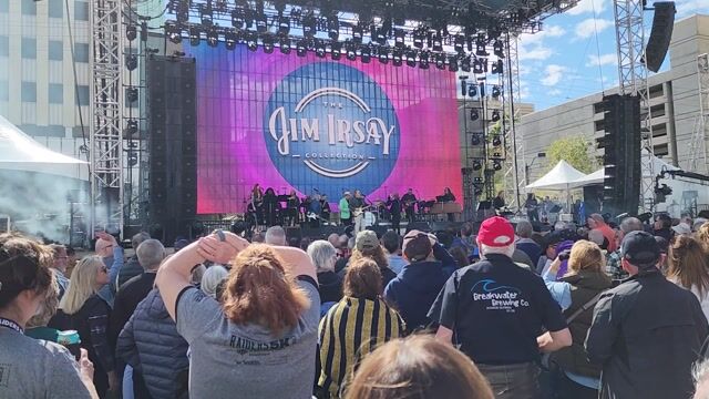 Stephen Stills performs in downtown Las Vegas