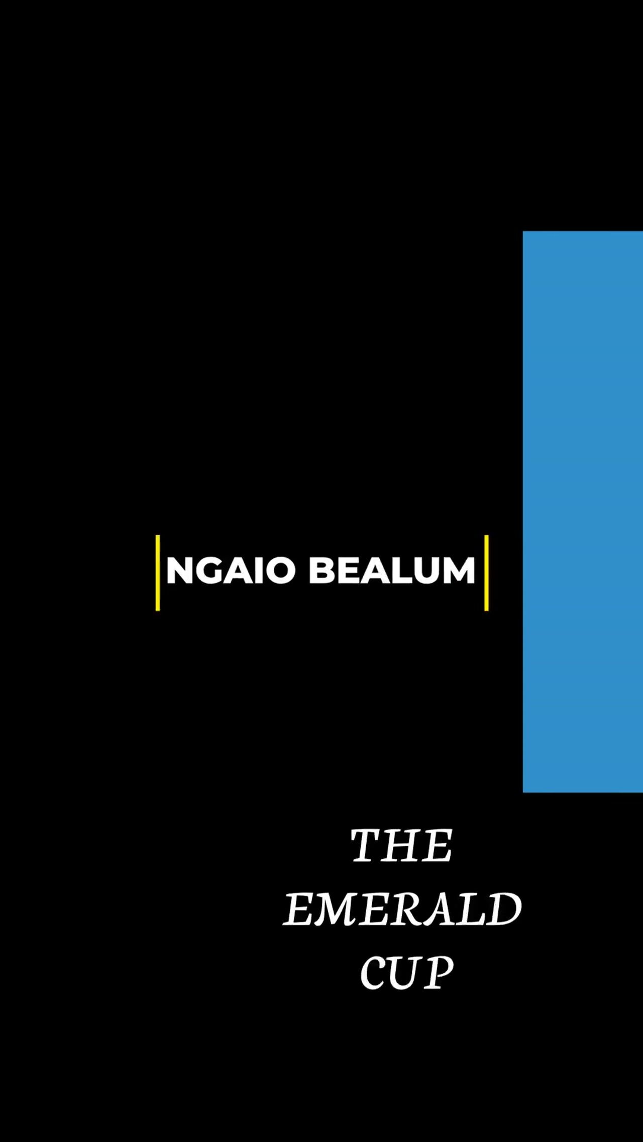 Ngaio Bealum MC'd The Emerald Cup