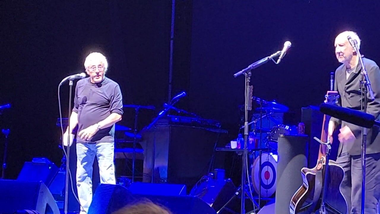 The Who's last moment on stage, a tearful ending