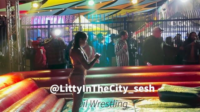 Litty in the City Oil Wrestling in San Diego