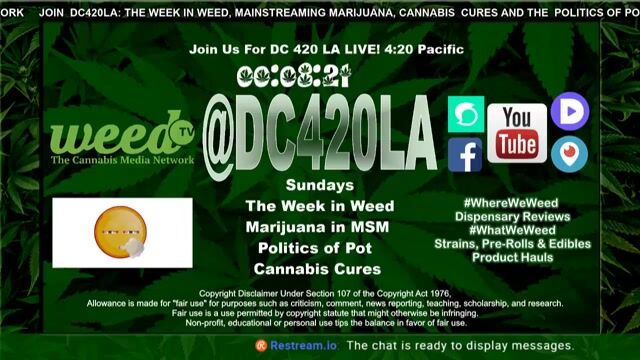 [39] @DC420LA The Week in Weed: Blunt Commentary Marijuana Cannabis Media Pot Politics