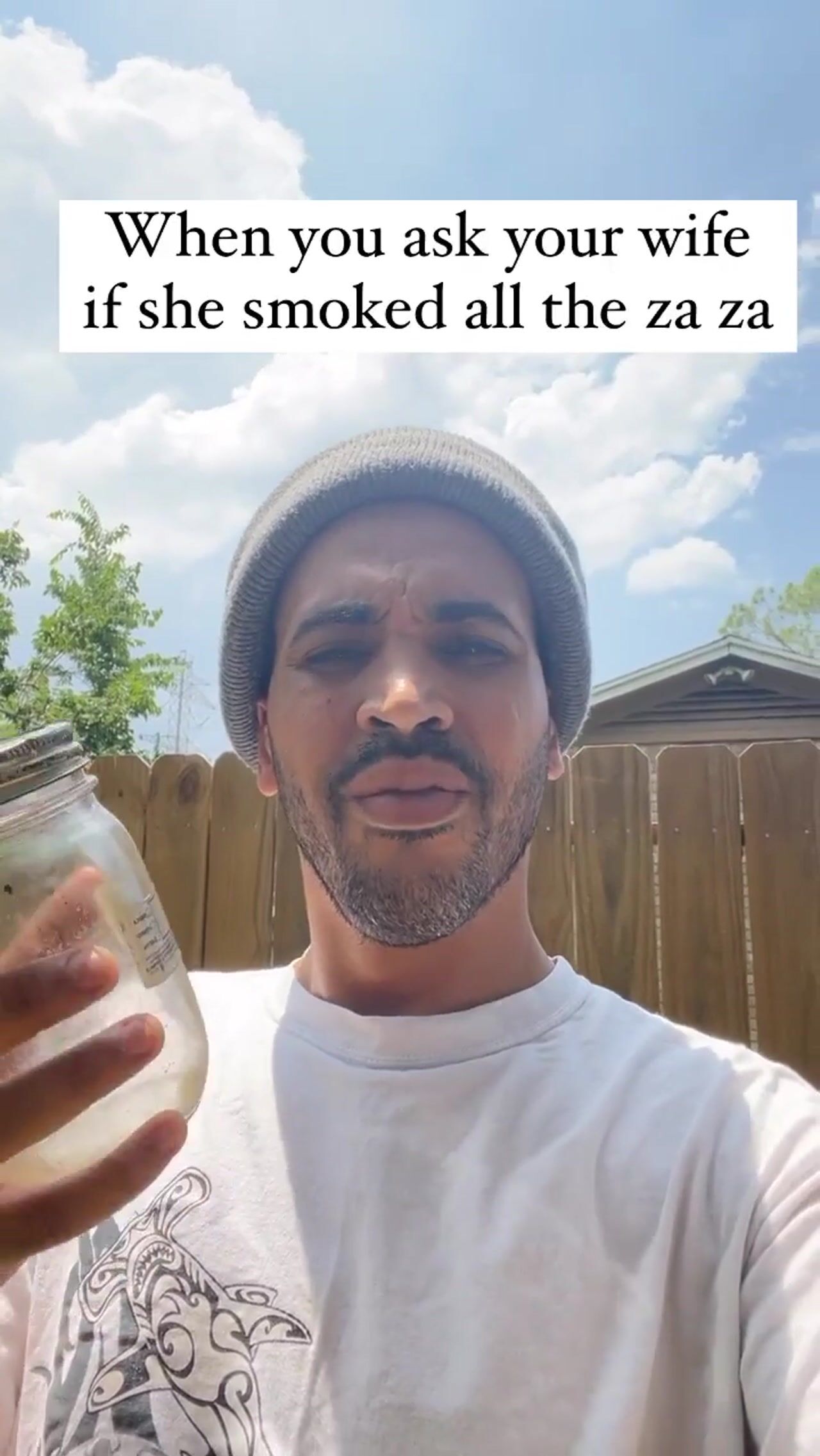When your wife smokes all the weed