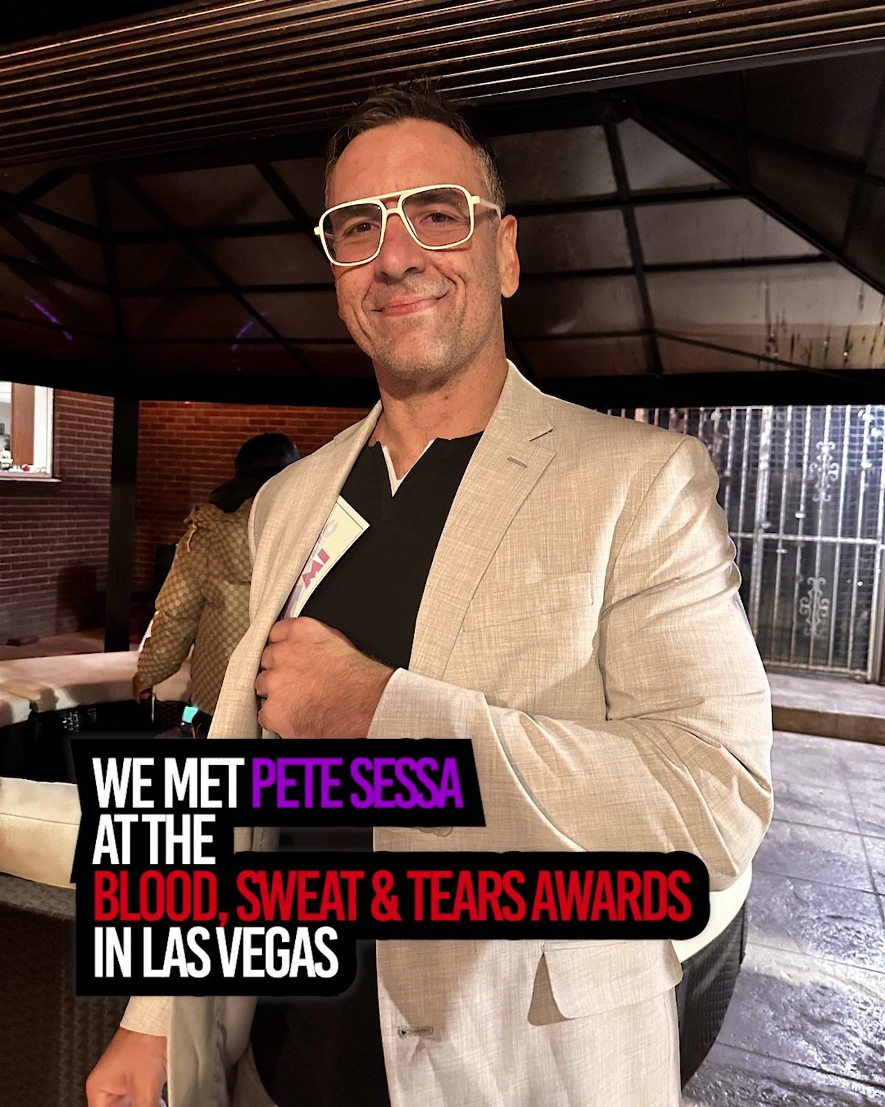 Pete Sessa of Cannadelics Surprised Nunee Jones at this years BST Awards