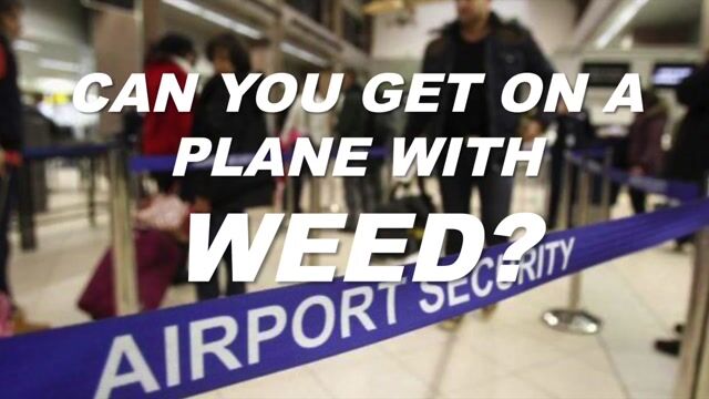Can You Get On A Plane With WEED in a LEGAL State? by Cannabis Frontier
