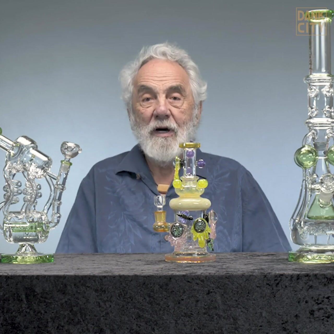 10" "Beehive" Heavy Glass Water Pipe by TATAOO