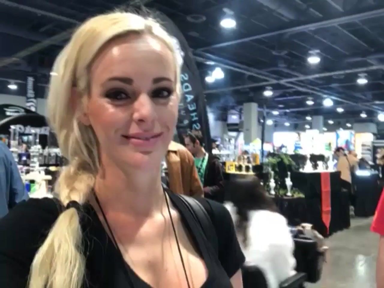 Ms WeedTV Ali Morris Goes Live at Famous Brandz