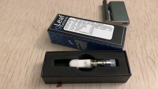 Strain Review : Painkiller : Cartridge : gLeaf