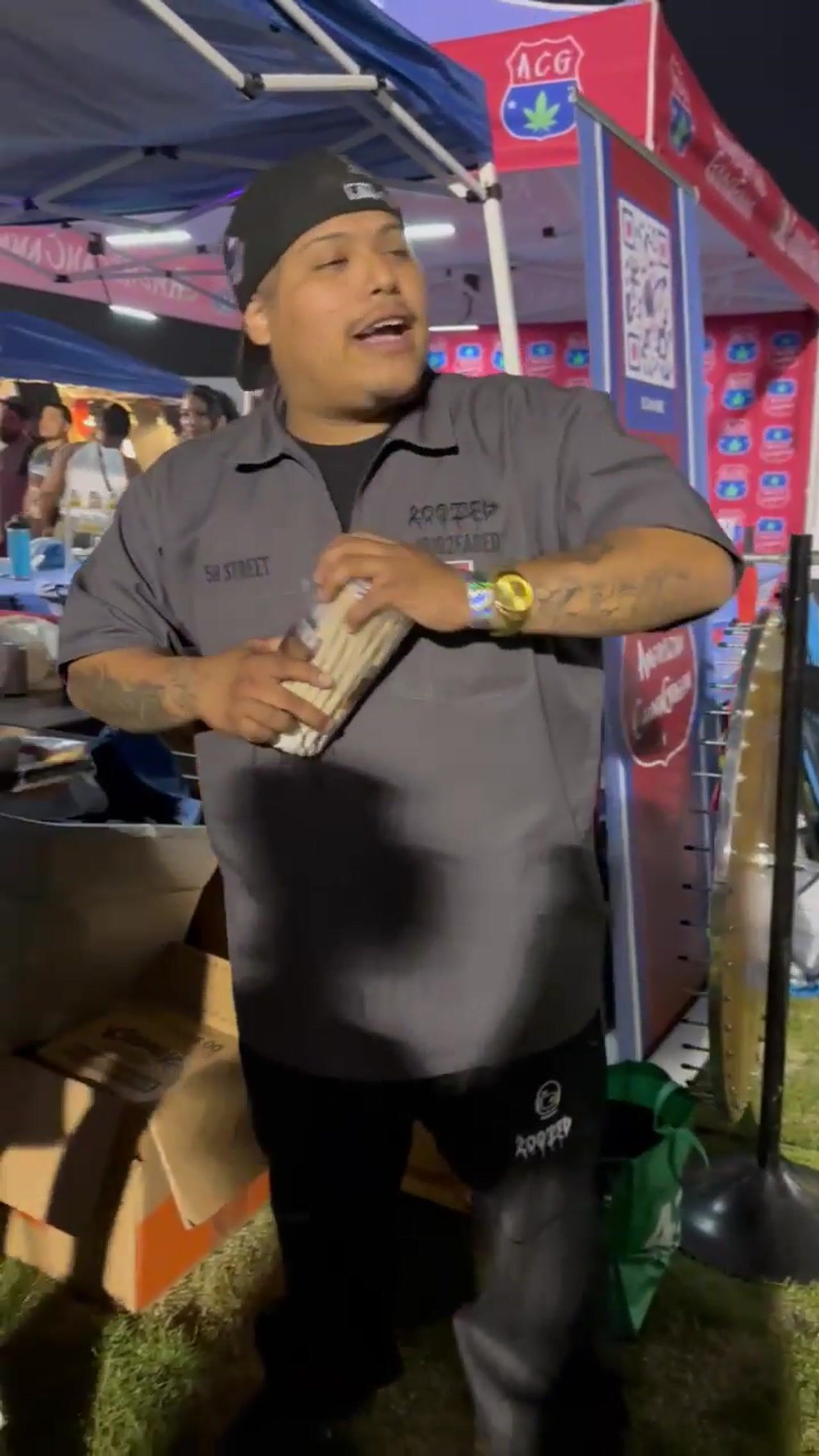 Zooted Farms came by WeedTV's booth at Kushstock