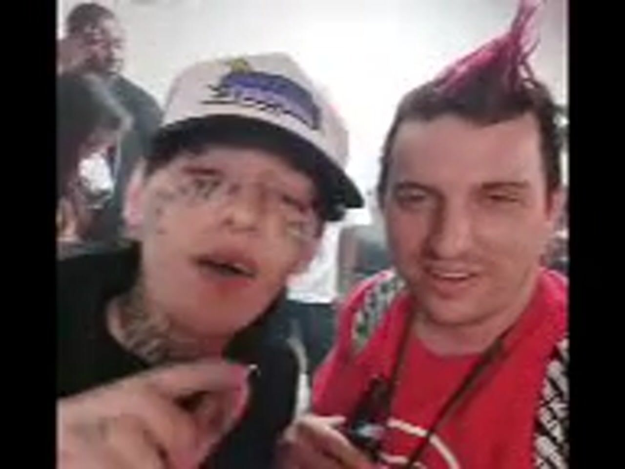 Lil Xan And Sheldon Cooper founder of All Access USA