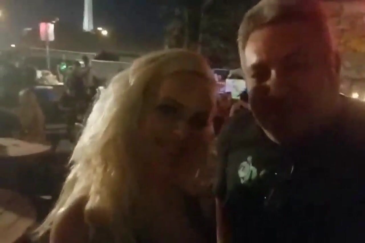 CEO Mark Bradley with Ms. WeedTV Ali Morris meet up with Jesabella