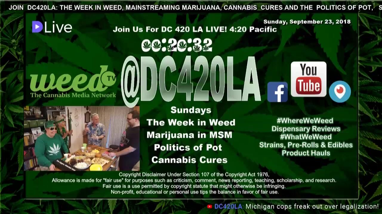 [58] @DC420LA: The Week in Weed 9/23
