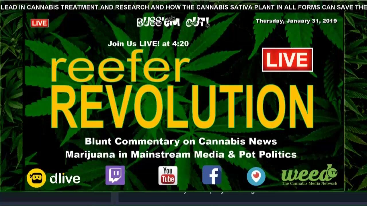 Reefer Revolution LIVE! Special Thursday Announcement