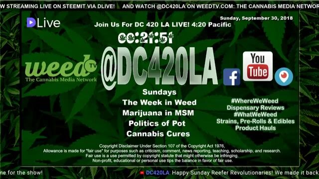 [59] @DC420LA: The Week in Weed 9/30