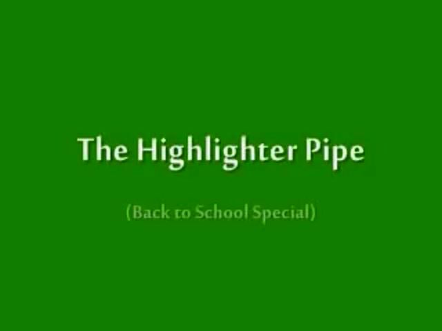 Highlighter Pipe - How to Device - Master Bong
