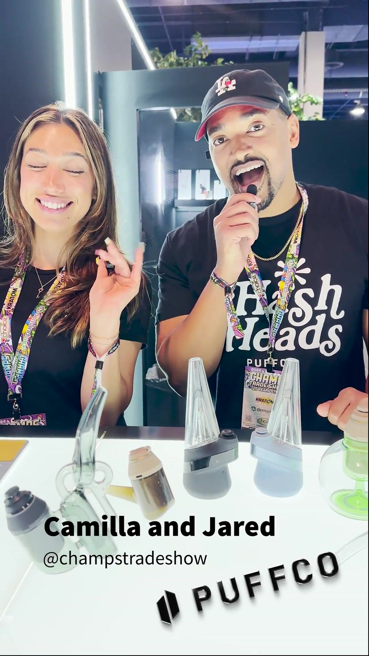 PUFFCO with Jared and Camilla at Champs