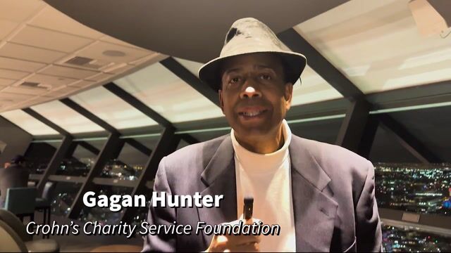 Gagan Hunter and Nunee Jones: Crohn's Charity Service Foundation