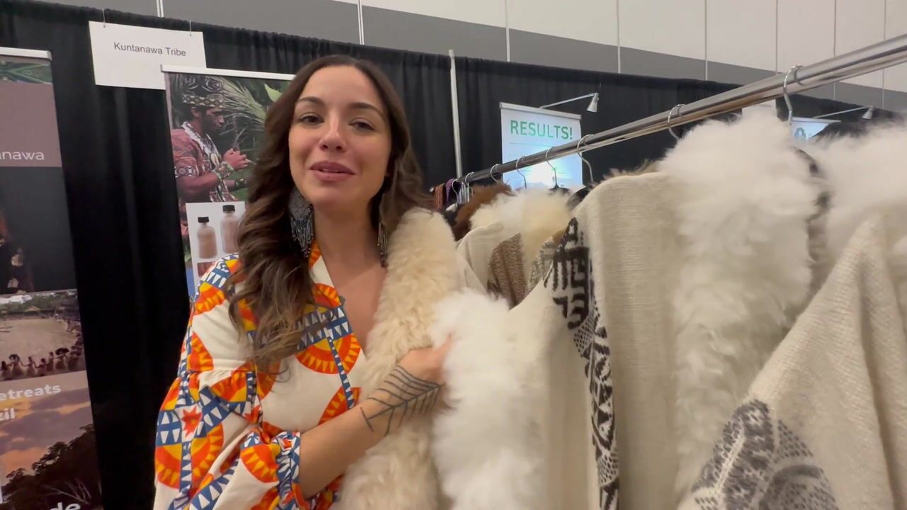 Alpaca Capes by Moon Rising at “Psycon” in Denver