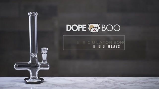 DopeBoo: Boo Glass 11" Inline Perc Bong