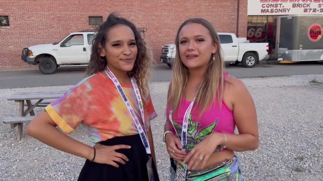 A V.I.P. Model at the Cannabis Music Festival