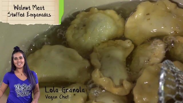 Cannabis Infused Walnut Stuffed Vegan Empanadas with Chimmichurri Sauce