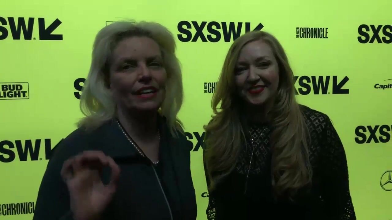 Tracy Ryan is on the Red Carpet at SXSW to promote "Weed the People"